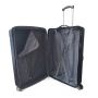 Lot de 3 valises rigides Sun Extensibles 57, 67 et 77 cm Bleu