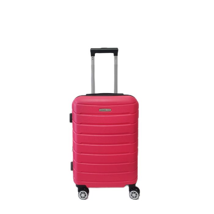 Valise cabine rigide FG679 S Extensible 55 cm Rose