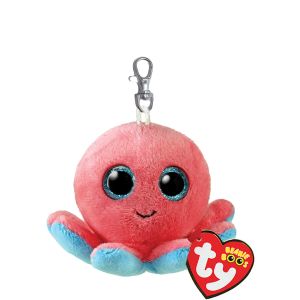 Porte-clés peluche Beanie Boo's 6.5 cm Sheldon la pieuvre Porte-clés peluche Beanie boo's 9 cm Sheldon la pieuvre