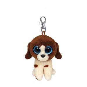 Porte-clés peluche Beanie Boo's 9 cm Muddles le chien Porte-clés peluche Beanie boo's 9 cm Muddles le chien