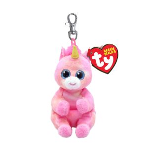 Porte-clés peluche Beanie Bellies 13 cm Skylar la licorne Porte-clés peluche Beanie Bellies 9 cm Skylar la licorne