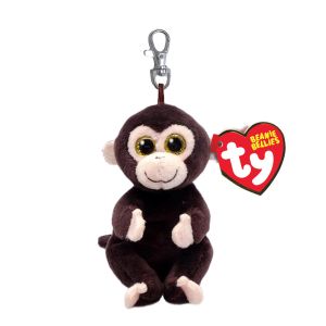 Porte-clés peluche Beanie Bellies 9 cm Matteo le singe Porte-clés peluche Beanie Bellies 9 cm Matteo le singe