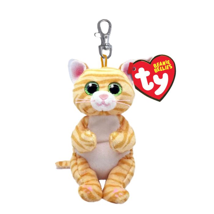 Porte-clés peluche Beanie Bellies 9 cm Mango le chat