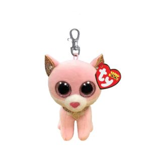 Porte-clés peluche Beanie Boo's 8.5 cm Fiona le chat Porte-clés peluche Beanie boo's 8.5 cm Fiona le chat