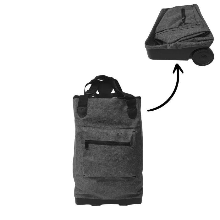 Caddie pliable Course ST101 55 cm Grey black