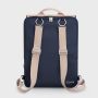 Sac à dos Le Réversible 15.6" 38 cm Dark Blue Caramel, Silver
