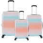 Lot de 3 valises rigides 395 Extensibles 55, 66 et 76 cm Sun-B
