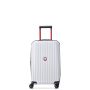 Valise cabine rigide Securitime zip 56 cm Blanc