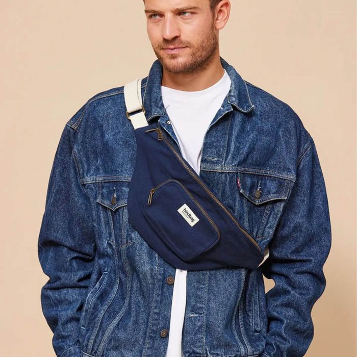 Sac banane XL Sofia 43cm Navy Blue