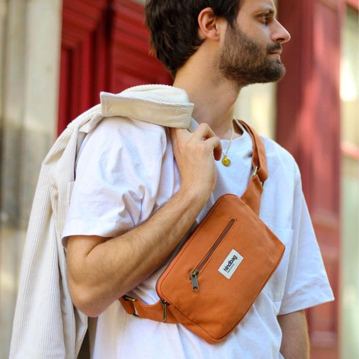 Sac banane Harry 24 cm Sienne