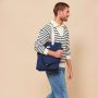 Sac shopping Paul 40cm Navy Blue