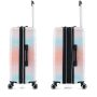 Lot de 3 valises rigides 395 Extensibles 55, 66 et 76 cm Sun-B