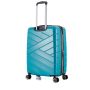Lot de 3 valises rigides 395 Extensibles 55, 66 et 76 cm Vert de gris