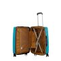 Lot de 3 valises rigides 395 Extensibles 55, 66 et 76 cm Vert de gris