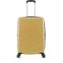 Lot de 3 valises rigides 395 Extensibles 55, 66 et 76 cm Moutarde