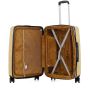 Lot de 3 valises rigides 395 Extensibles 55, 66 et 76 cm Moutarde