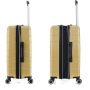 Lot de 3 valises rigides 395 Extensibles 55, 66 et 76 cm Moutarde