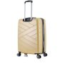 Lot de 3 valises rigides 395 Extensibles 55, 66 et 76 cm Moutarde