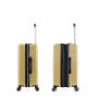 Lot de 3 valises rigides 395 Extensibles 55, 66 et 76 cm Moutarde