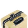 Lot de 3 valises rigides 395 Extensibles 55, 66 et 76 cm Moutarde