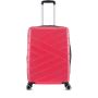 Lot de 3 valises rigides 395 Extensibles 55, 66 et 76 cm Fuschia