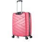Lot de 3 valises rigides 395 Extensibles 55, 66 et 76 cm Fuschia