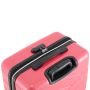 Lot de 3 valises rigides 395 Extensibles 55, 66 et 76 cm Fuschia