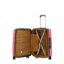 Lot de 3 valises rigides 395 Extensibles 55, 66 et 76 cm Fuschia