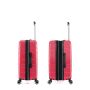 Lot de 3 valises rigides 395 Extensibles 55, 66 et 76 cm Fuschia