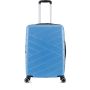 Lot de 3 valises rigides 395 Extensibles 55, 66 et 76 cm Bleu