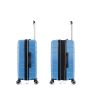 Lot de 3 valises rigides 395 Extensibles 55, 66 et 76 cm Bleu
