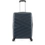 Lot de 3 valises rigides 395 Extensibles 55, 66 et 76 cm Gris foncé