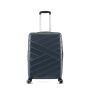 Lot de 3 valises rigides 395 Extensibles 55, 66 et 76 cm Gris foncé