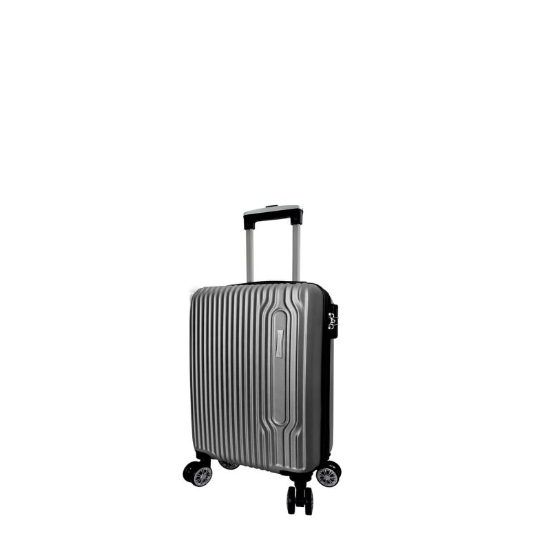 Valise cabine rigide Madisson 02604 Underseater roues amovibles 45 cm  Silver - Gris