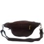 Sac banane 36,5 cm Marron Foncé