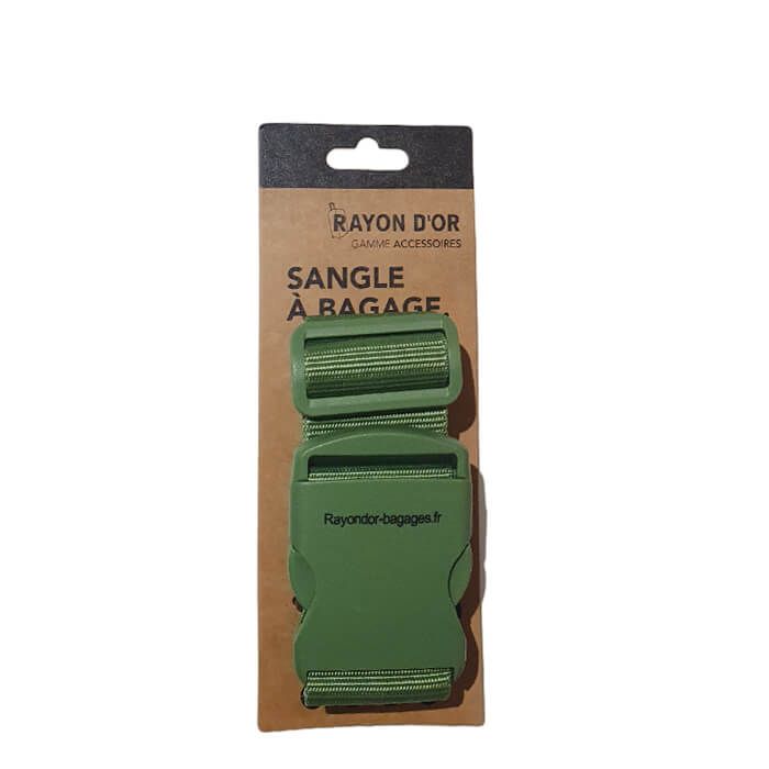 Sangle réglable fermeture à Clip 67336 190cm Vert