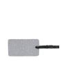 Etiquette pour bagages 12 cm Sunday Grey