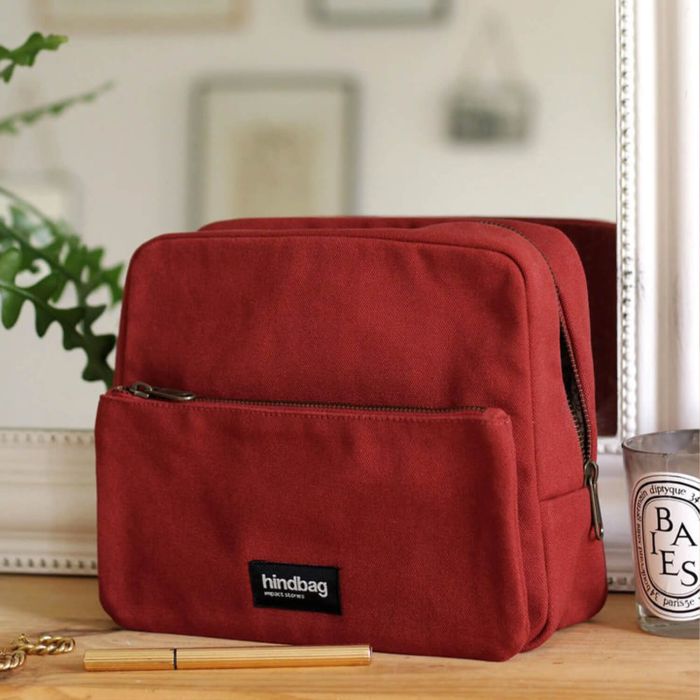 Trousse de toilette Alix 25 cm Terracotta