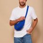 Sac banane Andréa 32 cm Bleu Electrique