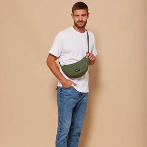 Sac banane Andréa 32 cm Olive