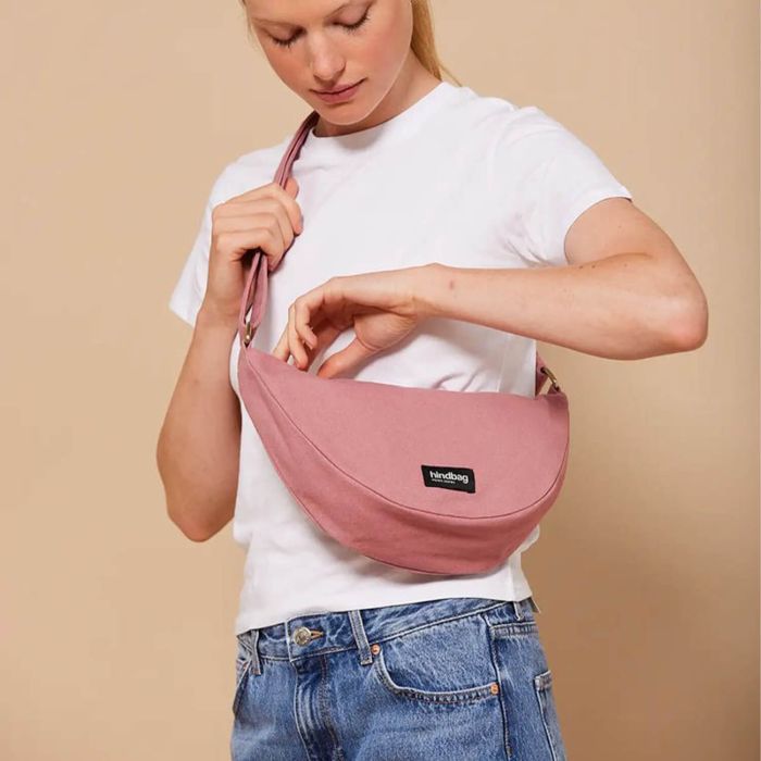 Sac banane Andréa 32 cm Rose Blush