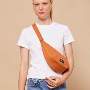 Sac banane Andréa 32 cm Sienne