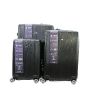 Lot de 3 valises rigides Horizon 3.0 55, 70 et 80 cm Black