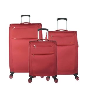 Lot de 3 valises souples Svelta 3.0 55, 69 et 79 cm Red Lot de 3 valises souples Svelta 3.0 55, 69 et 79 cm Red