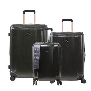 Lot de 3 valises rigides Platinel 3.0 55, 69 et 79 cm Black Lot de 3 valises rigides Platinel 3.0 55, 69 et 79 cm Black