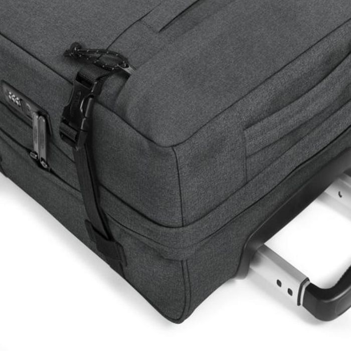 Valise Cabine Souple Eastpak Transit R – Gris, 54x35x23 Cm – Neuf