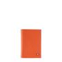 Grand Portefeuille Albert en cuir grainé Corail Bohème