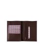 Grand Portefeuille Albert en cuir grainé Terre Brunie
