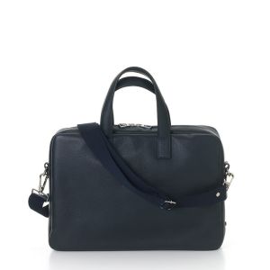 Porte-documents Antoine en cuir grainé Lune Bleue Porte-documents Antoine en cuir grainé Lune Bleue