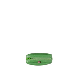 Porte-monnaie Charles Cuir Grainé Pré Vert